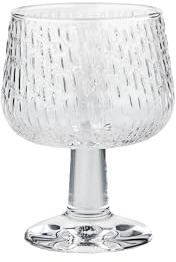 MARIMEKKO Syksy Glaskelch – Verfeinern Sie Ihre Küchendekoration mit unseren ikonischen Glaswaren – stilvolle und mundgeblasene Trinkgläser aus Glas (250 ml)