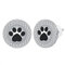 Hifeeled Katzen Hund Pfoten Ohrringe Damen 925 Sterling Silber Tier Pfotenabdruck Ohrstecker Haustier Liebhaber für Frauen Original Schmuck Geschenk Mutter Ehefrau Freundin