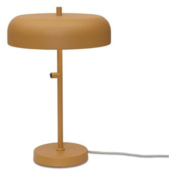 it's about RoMi Tischlampe Porto - Orange - Ø30cm - Rund - Eisen - Tischleuchte Wohnzimmer & Schlafzimmer - Tischlampen modern