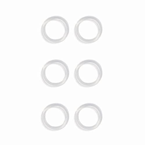 Adattatore Ciuccio in Silicone, Anello per Ciucci Senza Gancio, Supporto per succhietto, 6 Pezzi (10 PEZZI)