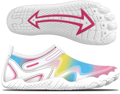 Water Shoes Women Quick-Dry Aqua Sock Barefoot for Beach Swim River Lake Pool Surfing Kayaking, Fitness Shoe