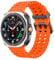 MoKo Cinturino Sportivo Compatibile con Samsung Galaxy Watch Ultra 47mm (2025/2024) per Uomo Donna, Cinturino di Ricambio in Silicone Morbido e Traspirante per Galaxy Watch 7 Ultra, Arancione