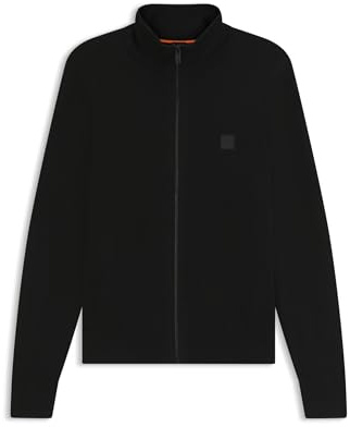 BOSS Herren Kanozip S Strickjacke aus Baumwolle und Kaschmir