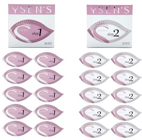 2×10 Lash Lift Refill Lotionen (Perm & Fix) für Wimpernlifting & Wimpernwelle – Einweg Ersatz-Sachets, für Profis & erfahrene Anwender (kein Komplett-Set)