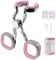 Contact Lens Applicator Tool, Contact Lens Remover with Contact Lens Case, Sucker+Tweezer with Soft Tip, Easy to Apply and Remove, Pink