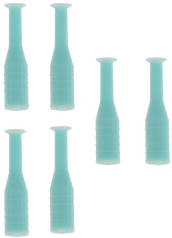 Linseneinsetzerhalter 8 Stück aus Abs, Grün, für Linsen | Einfach zu Reinigen, Leichtes Zubehör, Rutschfeste Oberfläche, Sanft bei Harten und Rgp Linsen
