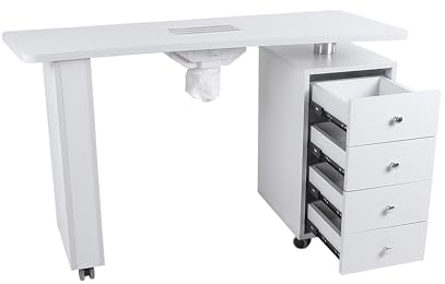 Table professionnelle de manucure, Nail Art, reconstruction des ongles et artiste tatoueur