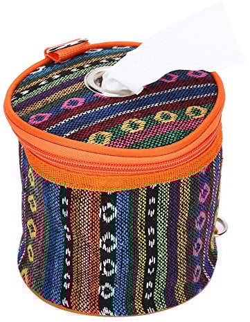 Alomejor Outdoor Tissue Case Toilet Paper Storage Holder Tissue Storage Box for Camping Hiking Tent Car