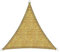 XONE Vela ombreggiante Beige Triangolare 3,6X3,6X3,6mt