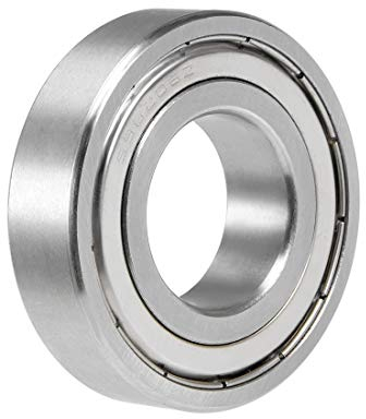 sourcing map 1-Pack S6206ZZ Edelstahl Kugellager Doppelt abgedichtet 6206Z Lager 30x62x16mm