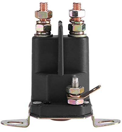 Zetiling Elettromagnete di avviamento, Universal Starter Solenoid 12V Tosaerba Interruttore Magnetico Parte Uso per Accessori 109946 146154 1753539 AM138497(33-331)