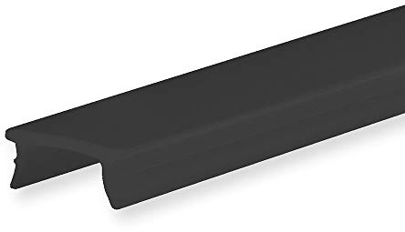 Abdeckung COVER34 schwarz/matt 200cm für Profil SURF8