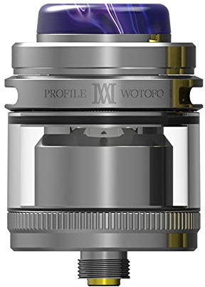 Wotofo Profile M RTA 4ml RTA Verdampfer Farbe Silber