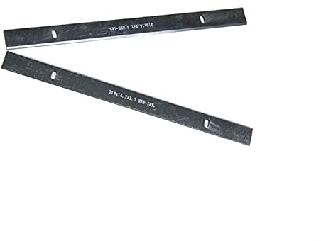 JINGERL 210x16.5x1.5mm HSS Planer Blades Adatto per Einhell TH-SP 204, TC-SP 204 Planer 210mm Planer Knife Woodworking Tool Parts 2 Pz