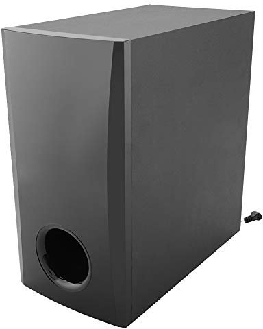 Annjom Caisson de Basses, Caisson de Basses Puissant avec Coins arrondis pour Ordinateur de télévision pour cinéma Maison