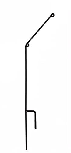 GAP GARDEN PRODUCTS - Solid Metal Pond (Heron) Protection/Deterrent Stakes (pack of 10) Coated Black
