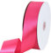 TONIFUL Satinband, 40 mmx91 m, schockierendes Pink, breites Satinband, solides Stoffband für Geschenkverpackungen, Stuhlschärpe, Valentinstag, Hochzeit, Geburtstag, Party, Dekoration, Blumen, Nähen