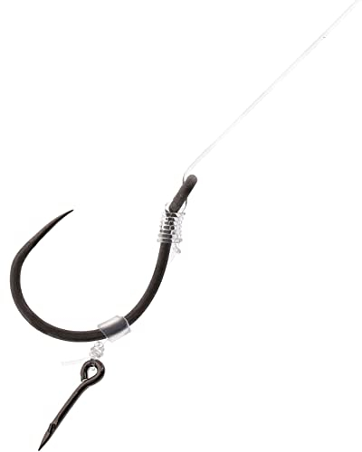 8 x Mikado Method Feeder BARBLESS Haken Rig `s mit Spike Nadel Schonhaken von Größe 4 bis 12 erhältlich (#10/0,20mm)