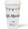 JUNIWORDS To-Go Becher mit Deckel, Beste Flight Attendant der Welt (5699380)