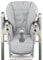 BAMBINIWELT Sitzkissen Ersatzbezug Bezug kompatibel mit Peg Perego Prima Pappa Diner DESIGN (hellgrau Karos)
