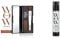 COLOR WOW Root Cover Up, Medium Brown, 2.1 g & Color Wow Pop + Lock Frizz Control + Glossing Serum – Anti-frizz serum with heat protection; Seals split ends; Moisturises