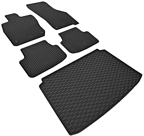 Gummifußmatten und Kofferraumwanne EIN Set passend für Audi A3 Sportback ab 2020