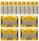 40 AA batteries, Super Alkaline batteries AA, double A batteries for toys fairy lights camera household applications
