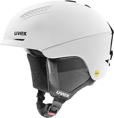 uvex Ultra Mips Skihelm All Mountain (51-55 cm, 70 white matt)