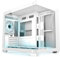 SaharaGaming M808W White Gaming Case - Mini-ITX & M-ATX, 4x ARGB PWM Fans, Fan Hub, Tempered Glass, USB 2.0/3.0, Type-C, Dust Filter.