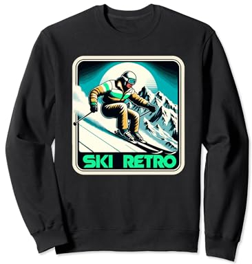 Retro Ski - Cooler Ski Retro Sweatshirt
