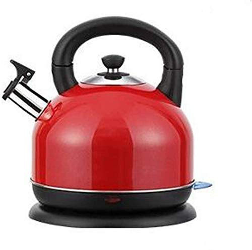 3l Stainless Inner Lid Electric Kettle2000w (bpa Free) cordless Tea Kettle,fast Boiling Hot Water Kettle With Auto Shut Offwith Boil Dry Protection,double Walled Insulation,Red Efficency