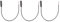 sourcing map 3pcs 3.5mm Female Jack to Bare Wire Open End Replacement TRS 2 Pole Stereo 1/8 Mono Audio Cable Plug Jack for Earphone Headphone Cable Repair, 0.25m