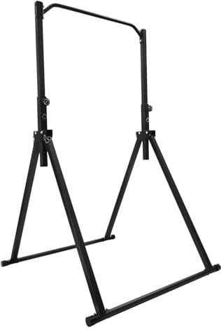 Treeisland Gymnastikstange Kinder Indoor Gymnastik Turnreck Höhenverstellbar Turnstangen bis 200 kg Belastbar, Übungsstange für Erwachsene oder Kinder