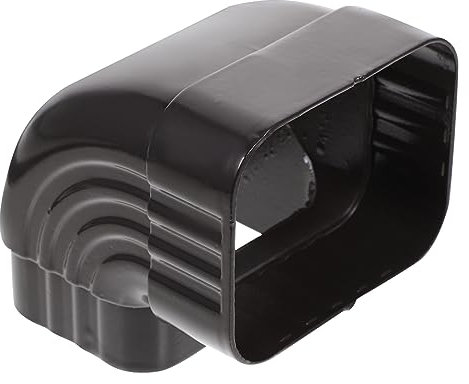 ASAKKURA Aluminiumlegierung Fallrohr Adapter Bogen Verbindung Regenwasser Ablauf Zubehör Für Dachrinnen Langlebig Installieren Für Verschiedene Anforderungen