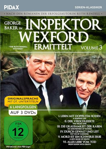 Inspektor Wexford ermittelt: Pidax Serien-Klassiker / Vol. 3 [DVD]
