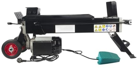 Log Splitter Log Splitter Splits Wood into Four Pieces Firewood Splitting Forest Harvesting Home Garage Cabin