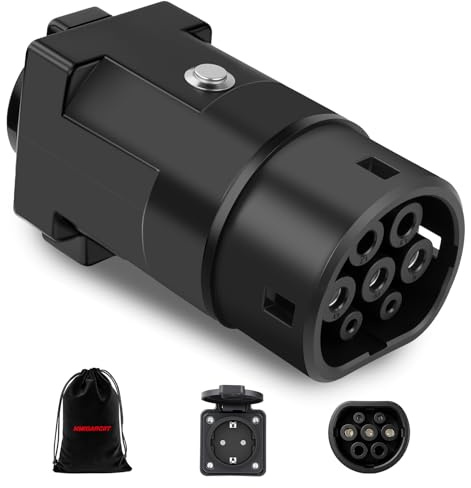V2L Adapter für MG4 MG5 BYD EVs, 16A 220V Fahrzeug-zu-Last-Adapter | V2L für MG/BYD 3,5kW, Wandelt EV-Anschluss in Schuko-Steckdose um, Ideal für Camping, Reisen, oder Notstromversorgung