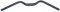 UPANBIKE Urban Road Bike Retro Lenker 25,4 mm Schnurrbart Form Extra Breit Dutch M Form Schwarz