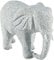 Dehner Dekofigur Elefant, ca. 30 x 14 x 27 cm, Granit, grau