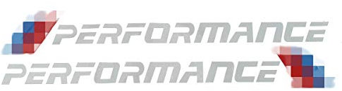 Alamor 2St Car Aufkleber Aufkleber Dekoration Für BMW E90 E39 E60 F30 F10 F34 X3 X4 X5 E7 - Weiß