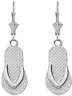 Flip Flop Ohrringe in Sterling Silber