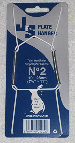 3X Plate Hanger No 2-7.5 - 11 Plate Size (19-28 centimetres)