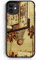 MUNIQASE Vintage Pinguin & Vogel - Silikon Hülle für iPhone 11 - Vintage Tier Pinguin Vogel Schöne Hübsche Schutzhülle Handyhülle Case Cover
