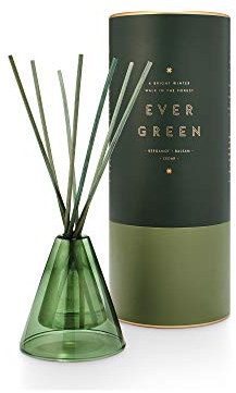 Illume FA La Lovely Ever Green Diffuser, 2 oz. Diffusor, Zedernholz, Grün