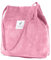ZhengYue Damen Handtasche Groß Canvas Tasche Damen Cord Umhängetasche Henkeltasche Shopper Damen für Uni Arbeit Mädchen Schule (Light Pink)