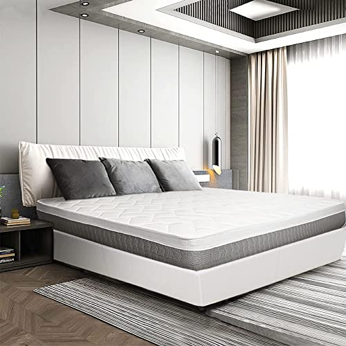 TANHK Materasso Memory Made in Italy | Ortopedico | Sistema di Alleviamento dei Punti di Pressione | Anallergico, Antibatterico e Antiacaro | Traspirante (Materasso Memory, 160 x 190)