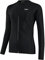 Speedo Donna Full Zip Long Sleeve Sun Protection Rash Top Rash Top, Nero/Bianco, M