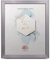 aFFa frames, Hekla, Cadre photo en MDF rectangulaire facile d'entretien avec façade en verre acrylique, Argenté Format A3 29,7x42 cm