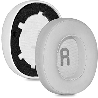 Replacement Ear Pads Cushion Earmuffs for JBL Tune 700BT 700BTNC 750 BT 750BTNC Headphones (White)