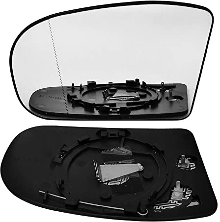 Spiegelglas Ersatzspiegelglas Außenspiegel Links Asphärisch Elektrisch Beheizbar passend für Mercedes E-Klasse W211 2006-2009